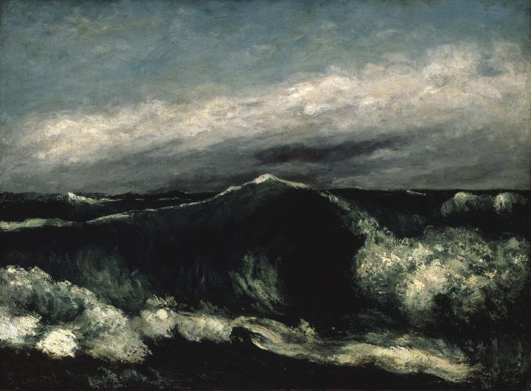 Gustave Courbet The Wave (La Vague) oil painting picture